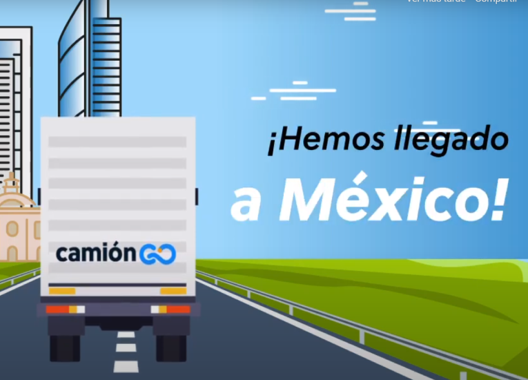 ¡CAMIÓNGO YA ESTÁ EN MÉXICO!