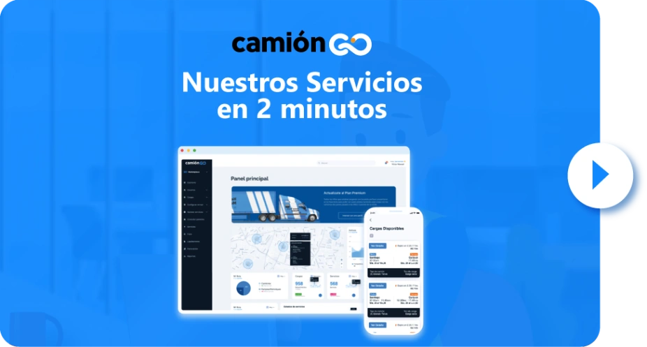 video servicio tranporte de cargas